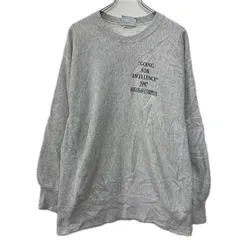 USA製 Lee プリントスウェット トレーナー XL グレー ネイビー リー プルオーバー バックプリント スウェット 90s 秋物 a801-5180