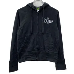 未使用品　タグ付き　The Beatles　ザビートルズ　ロゴ　ジップパーカー The Beatles パーカー The Beatles / ビートルズ 裏毛 フルジップ