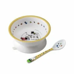 MOOMIN ムーミン 吸盤付きボウルとスプーンセット PTJ060214
