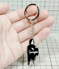 【キーホルダー　セブルス・スネイプ （ハリー・ポッター:アラン・リックマン 主演） 】D01-08/THU