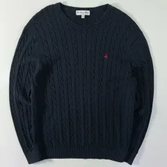 Brooks Brothers ブルックス・ブラザーズ コットン ケーブル編みニット