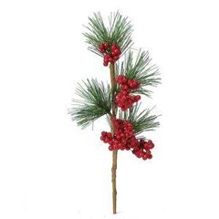 クリスマスオーナメント 松ぼっくり レッドベリー - メルカリ