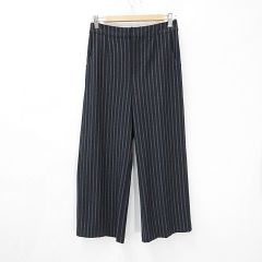 ドゥロワー Drawer 23AW タックスラックスパンツ ロング丈 無地 ウール