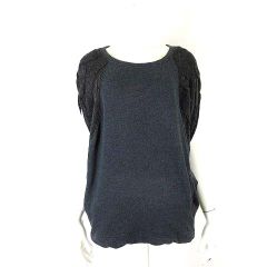 【中古】未使用品 Maison Margiela 21AW ボートネック ニット Knitwear S050-MM MALE RTW AVP XL グリーン S50GP0257 Maison Margiela 21AW ボートネック ニット Knitwear S050-MM MALE RTW