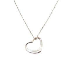 ティファニー Tiffany&Co. オープンハート エルサ・ペレッティ ネックレス SV925 5.4g レディース【中古】