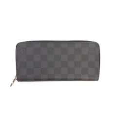 ルイヴィトン LOUIS VUITTON ジッピーウォレット ヴェルティカル  ラウンドファスナー ダミエ グラフィット N63095 ブラック RFID メンズ【中古】