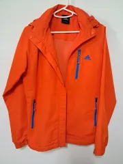 アディダス オレンジ色 ウィンドブレーカー ジャケット90