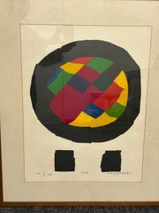即完売希少】万博 ミャクミャク木版画「OSAKA」 工芸品【会場100枚限定