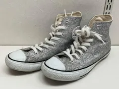 CONVERSE コンバース ALL STAR オールスター グリッター シルバー 1CL158 ハイカットスニーカー 25.0cm