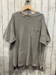 champion チャンピオン メンズ 半袖Tシャツ グレー　丸首 サイズXL