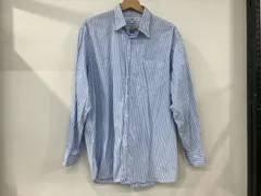INDIVIDUALIZED SHIRTS インディビジュアライズドシャツ 長袖シャツ ギンガムチェック ブルー 青 コットン 綿 アメリカ製 USA シミ有
