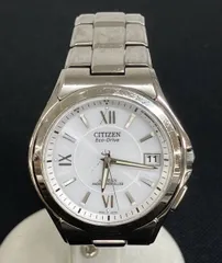 ジャンク 【ジャンク】稼働品 CITIZEN シチズンATTESA H110-T011331 電波ソーラー 腕時計