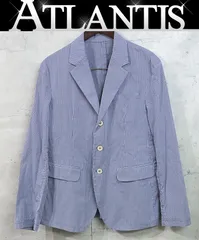 【広尾店】美品 ディースクエアード2 DSQUARED2 チェック柄 テーラードジャケット メンズ ブルー コットン100% size48 【18104】のサムネイル