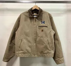 Carhartt カーハート その他ジャケット サイズL J97 SDL デトロイト 企業ロゴ ベージュ アメリカンカジュアル 汚れ・擦れ・毛玉あり