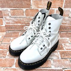 美品/週末限定価格】Dr.MartensJADON白UK8（ケア用品2点付き） - メルカリ