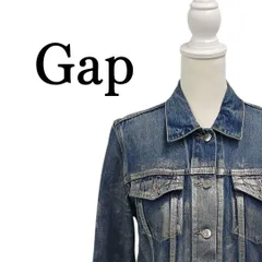 綿100％ Gap ギャップ 1969 アイコン デニム ジャケット Mサイズ オールシーズン   ML-904