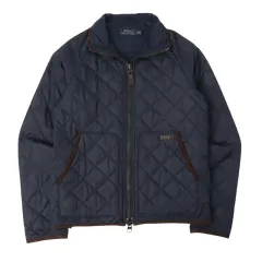 ポロラルフローレン 新モデル ネイビー 2way キルティング アウター ジャケット