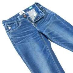 SOMETHINGサムシングSS38▼ストレッチテーパードデニム▼25インチ▼ウエスト約70cm