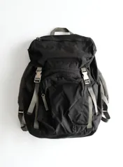 SS2000-01 PRADA SPORT NYLON BACKPACK プラダアーカイブ　プラダスポーツ　バッグパック　オールド　archive  ナイロンバッグ　ショルダーバッグ　ブラック Prada sport