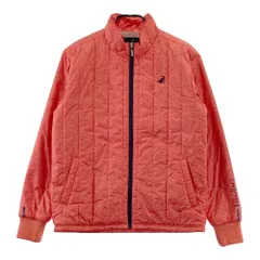 サイズ：M PARADISO パラディーゾ  中綿ジャケット ペイズリー柄 レッド系 [240101602284] ゴルフウェア メンズ ストスト