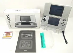 箱付 ニンテンドーDS 本体 シルバー 動作品 初代DS 任天堂 DS 1226E
