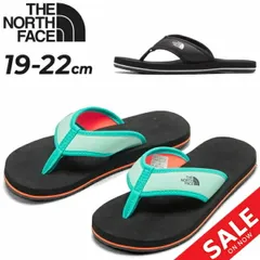 ザ・ノース・フェイス ジュニア ビーチサンダル 19-22cm THE NORTH FACE ノースフェイス ベースキャンプ フリップフロップ 子ども用 ビーサン シューズ キッズサンダル    普段履き/NFJ02451