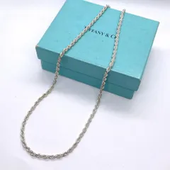 Tiffany / ツイストロープ チェーン ネックレス シルバー 925