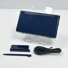 美品 ニンテンドー DS Lite エナメルネイビー ボタンゴム交換済み 遊べるセット 動作確認済み Nintendo dslite DSLITE DS Lite 任天堂