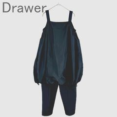 Drawer ドゥロワー プリーツサロペット 34 オールインワン - メルカリ
