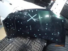 N-ONE JG3 ボンネット フードパネル グリーンM系