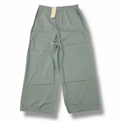 参考上代41800円 未使用 ryaw 25SS HK PANTS ワイドパンツ イージーパンツ リャウ RY-251-PT03 グレー 1 （4471M）