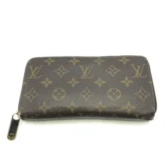【中古】LOUIS VUITTON ラウンドジップウォレット M42616 ▲角スレ有　ルイヴィトン[17]
