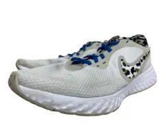 NIKE (ナイキ) REVOLUTION 5 レボリューション ランニングシューズ レオパード DA3083-110 24.5cm US7.5 ホワイト レディース/045