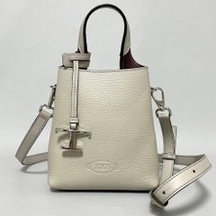 いちご様【極美品】TOD'S T タイムレス フラップバッグ ミニ - メルカリ
