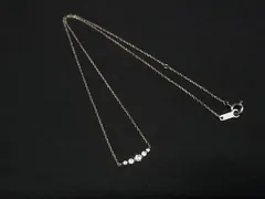 4℃ ヨンドシー SV925 ラインストーン ネックレス ペンダント アクセサリー レディース シルバー系 DL0348のサムネイル