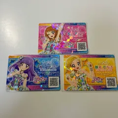 アイカツ！ アイカツ！ アイドルカード アカリ スミレ ヒナキ