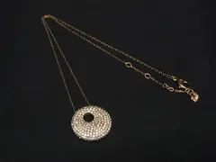 SWAROVSKI スワロフスキー ラインストーン ネックレス ペンダント アクセサリー レディース ゴールド系 DL1807