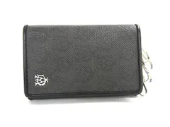 dunhill ダンヒル ウィンザー レザー 6連 キーケース 鍵入れ メンズ レディース ダークグレー系 DL4005