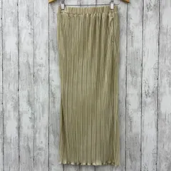 【 LOWRYS FARM 】メロウ プリーツスカート アイボリー フリーサイズ