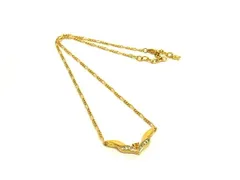 NINA RICCI ニナリッチ ラインストーン ネックレス ペンダント アクセサリー レディース ゴールド系 DL4284