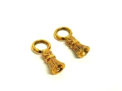 ■美品■ AGATHA アガタ タッセル チャーム ペンダントトップ アクセサリー 2点セット ゴールド系 DL4437のサムネイル