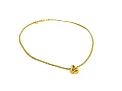 GIVENCHY ジバンシィ ヴィンテージ ラインストーン ネックレス ペンダント アクセサリー レディース ゴールド系 DL4464