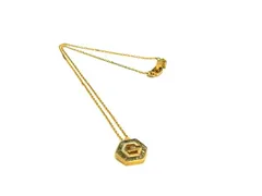 GIVENCHY ジバンシィ ヴィンテージ ラインストーン ネックレス ペンダント アクセサリー レディース ゴールド系 DL5196