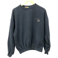 □□HARE ハレ スウェット トレーナー 80~90s KENZO golf 4(XL) 古着 日本製 ネイビー