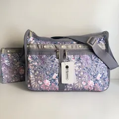 未使用　レスポートサック　ショルダーバッグ　レスポ　花柄　ポーチ付き　7507 大容量