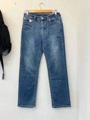 29) TRUE RELIGION トゥルーレリジョン ストレッチ インディゴ デニム