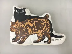 TCBジーンズ クッション ノベルティ 非売品 猫 ねこ 2512LS221