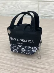 DEAN & DELUCA ディーンアンドデルーカ エコバッグ 黒 ハワイ