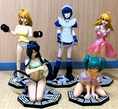 一騎当千 アイキャッチコレクション 孫策伯符 / 孫策伯符(ドレス)/ 呂蒙子明 / 呂布奉先 / 関羽雲長 全５種コンプリートのサムネイル