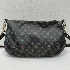 8192　russet ラシット　ショルダーバッグ　グレー　小さめ　ミニ　レディース　ナイロン　レザー　モノグラム　シンプル　きれいめ　カジュアル